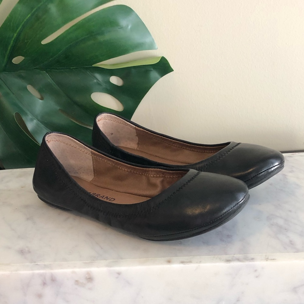 Lucky Brand Women’s Emile Ballet Flats/Black/SZ 6